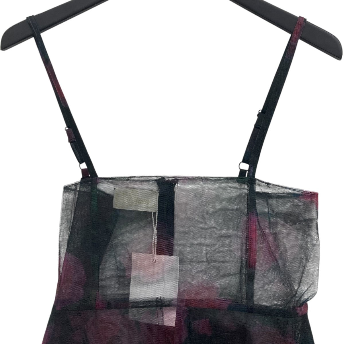 VIVIANO Tulle Cami Dress チュールキャミソールワンピース 古着・中古-3枚目のアイテム画像