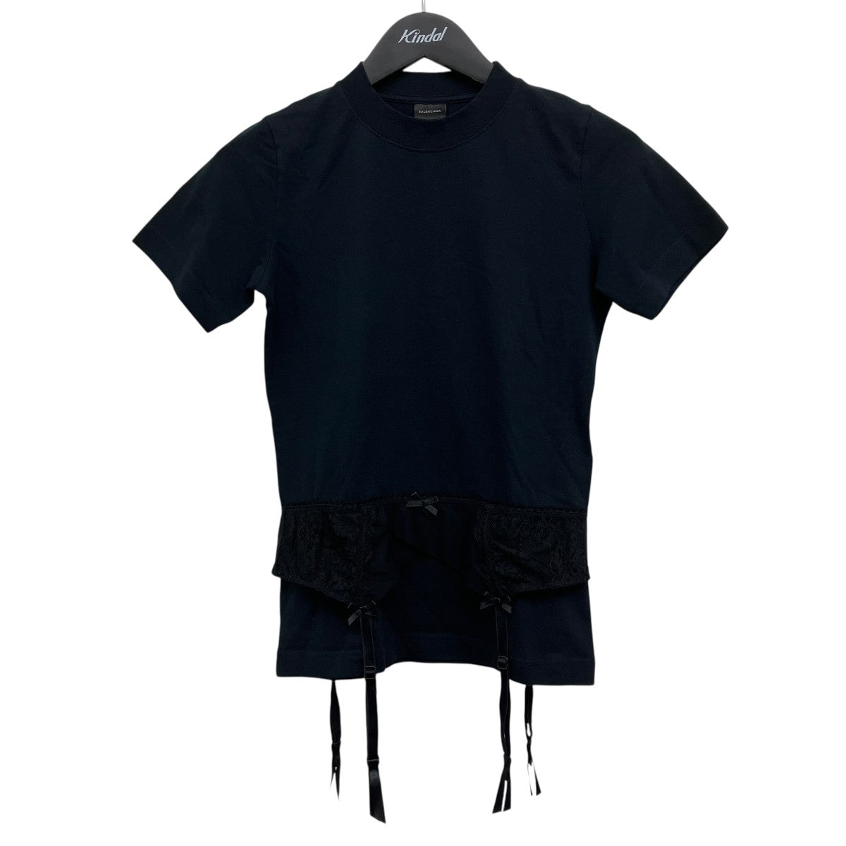 ランジェリーディテール クルーネック Tシャツ