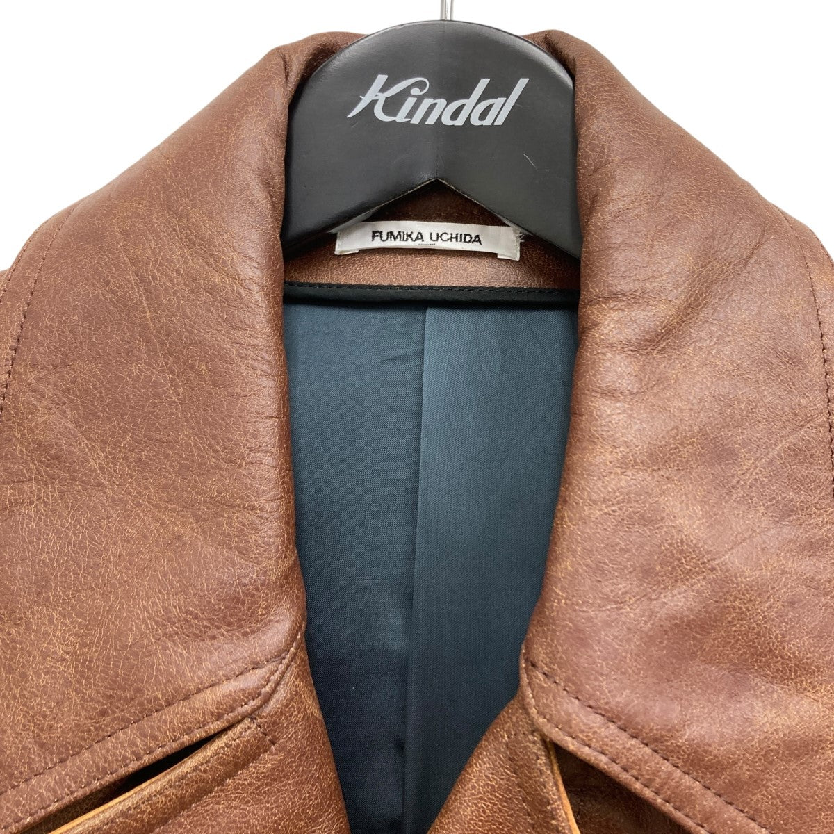 FUMIKA UCHIDA(フミカウチダ) スリーブレスレザージャケット FU-R