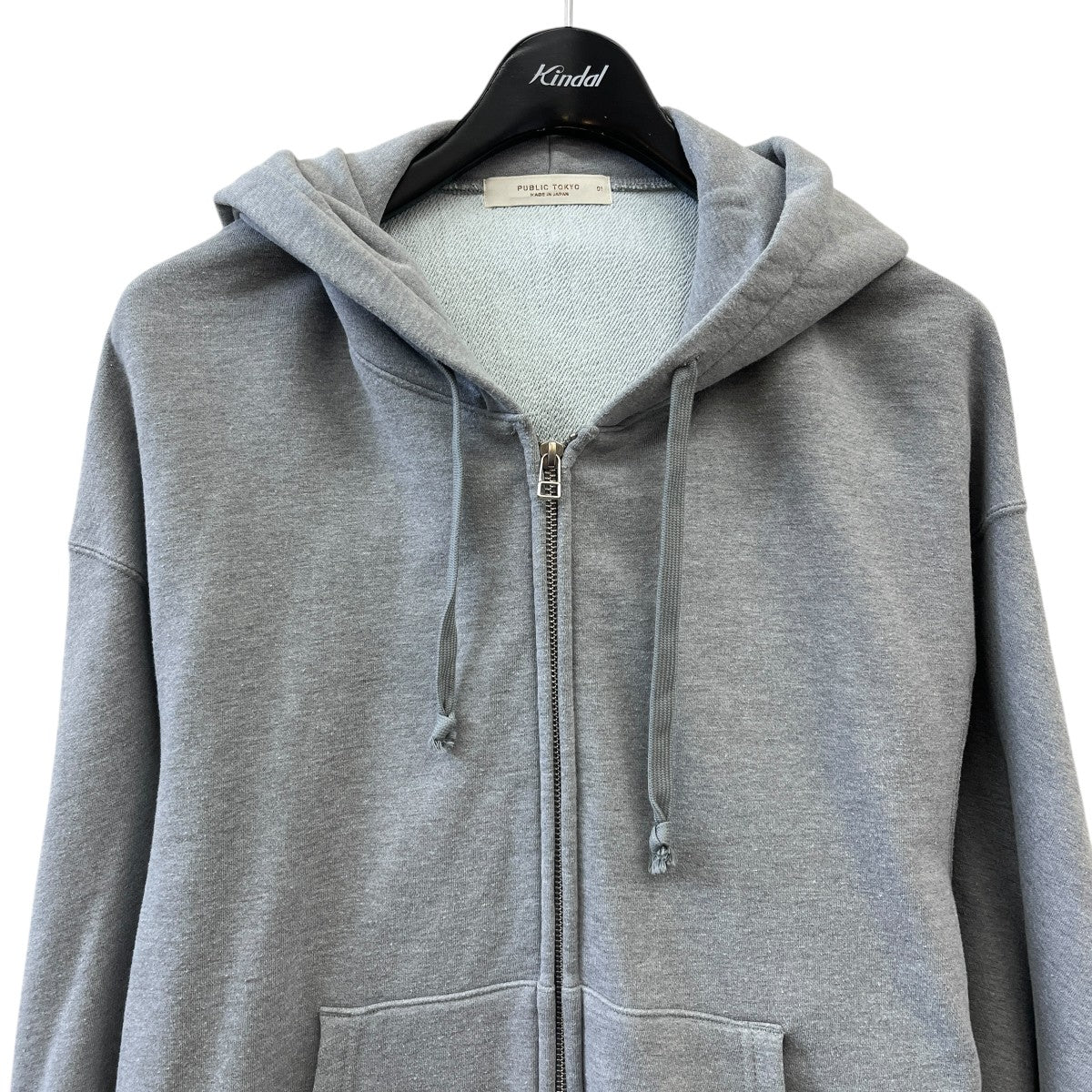 PUBLIC TOKYO リラックスジップアップフーディー154623001 古着・中古-3枚目のアイテム画像