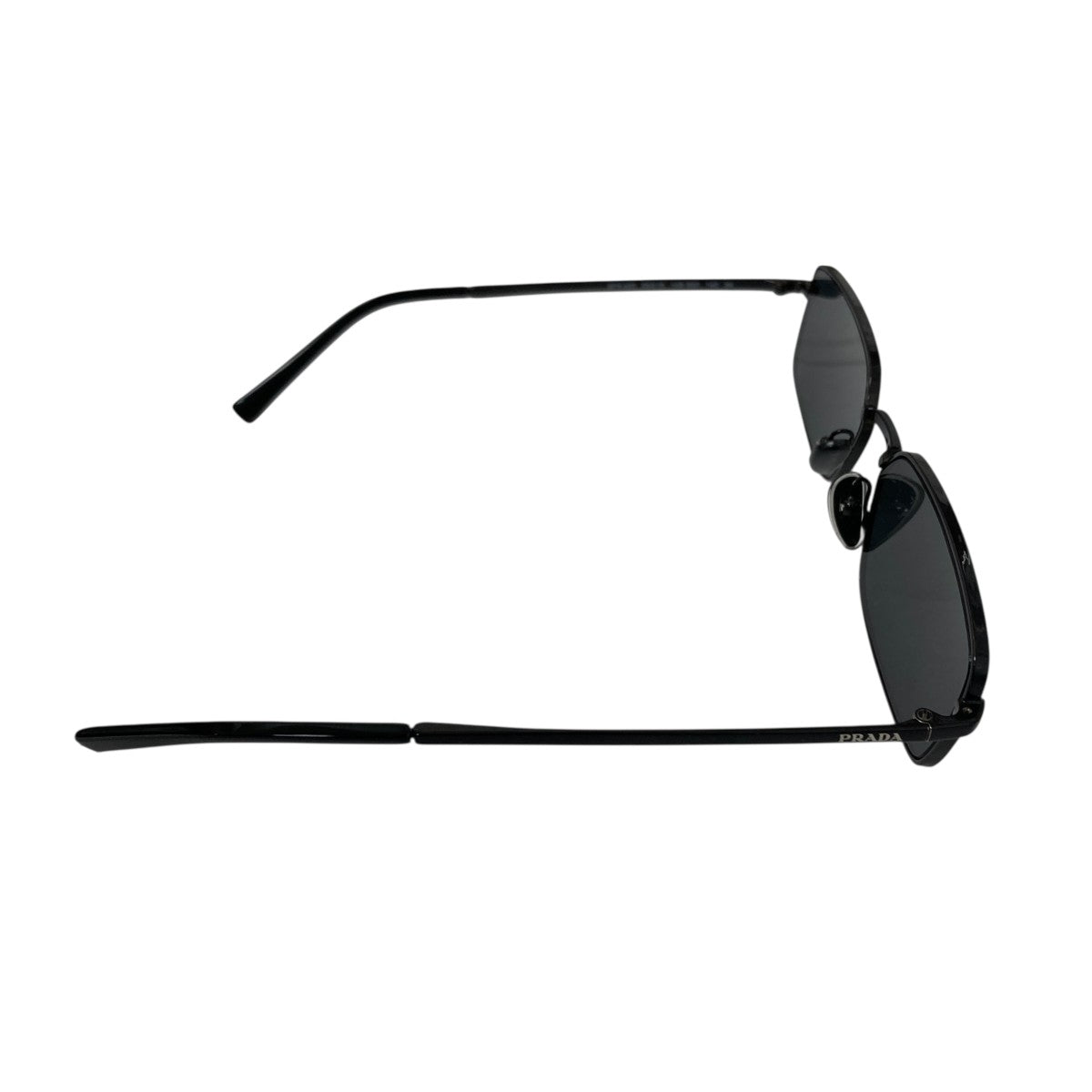 PRADA(プラダ) スクエアサングラス SPRA60 1AB-5S0 ブラック サイズ 59