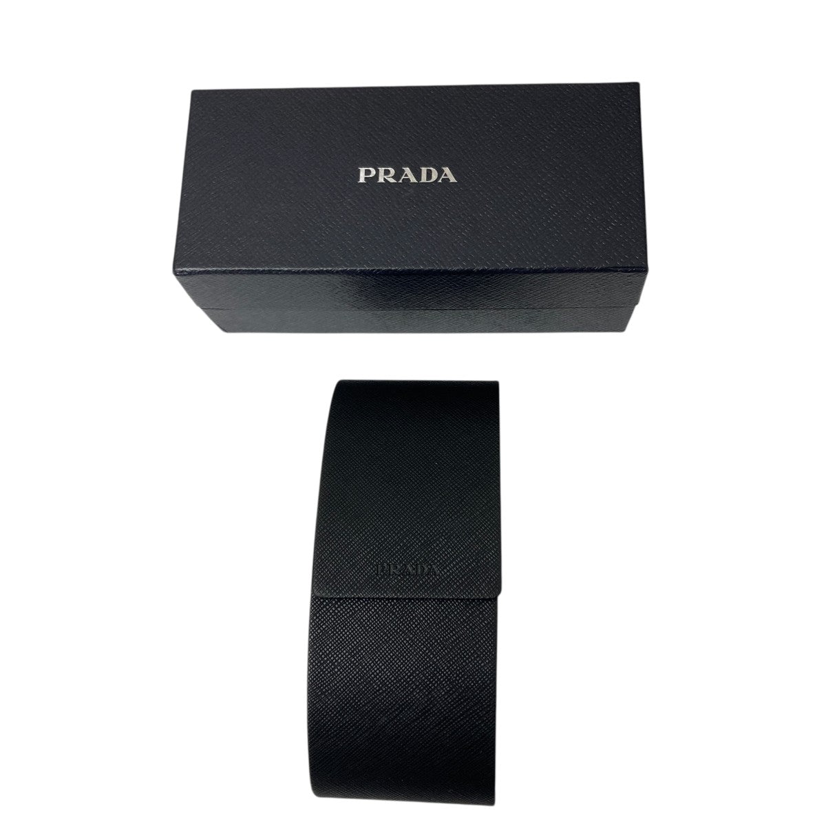 PRADA(プラダ) スクエアサングラス SPRA60 1AB-5S0 ブラック サイズ 59