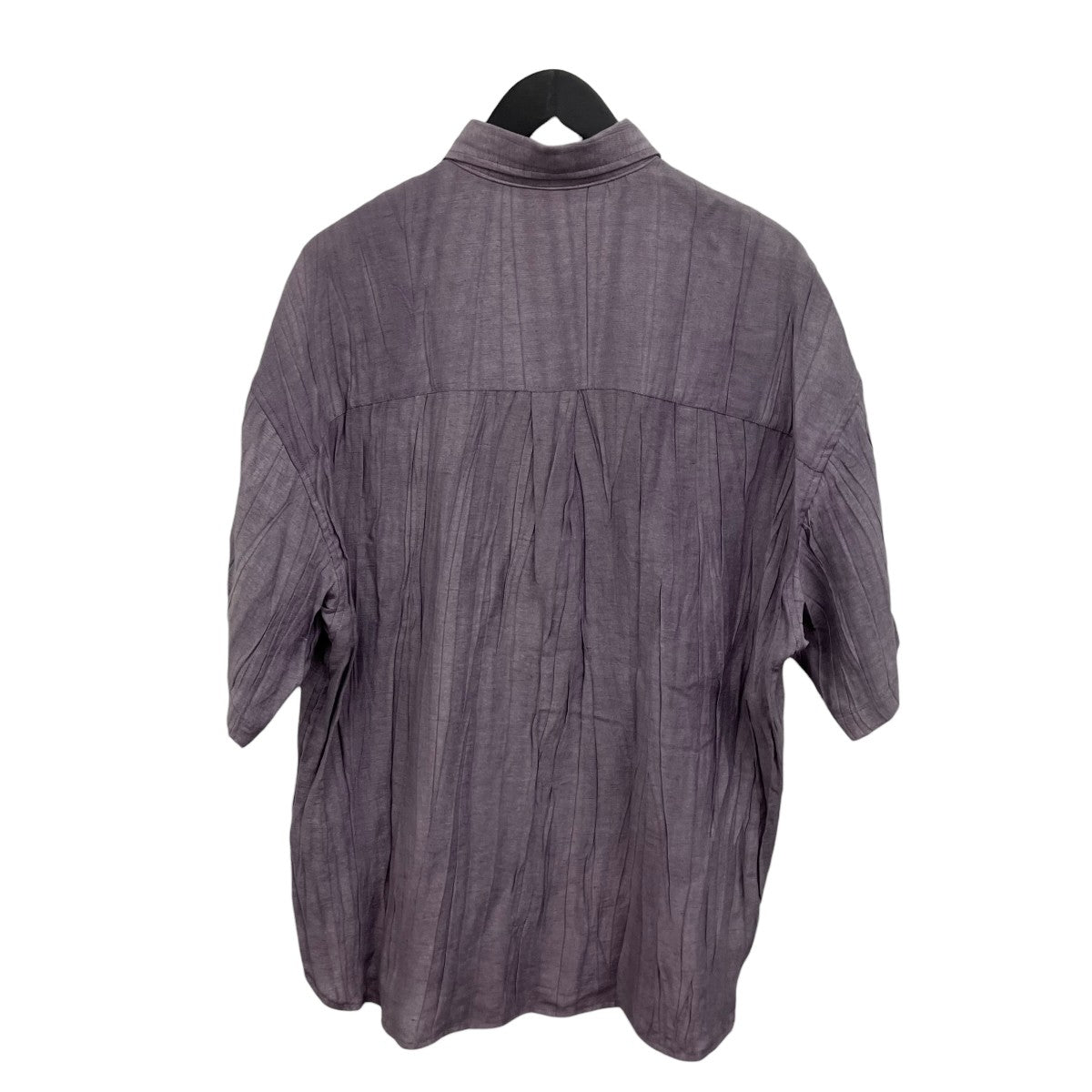 Sheer Linen Prime-Over Short Sleeve Shirt ショートスリーブシャツ