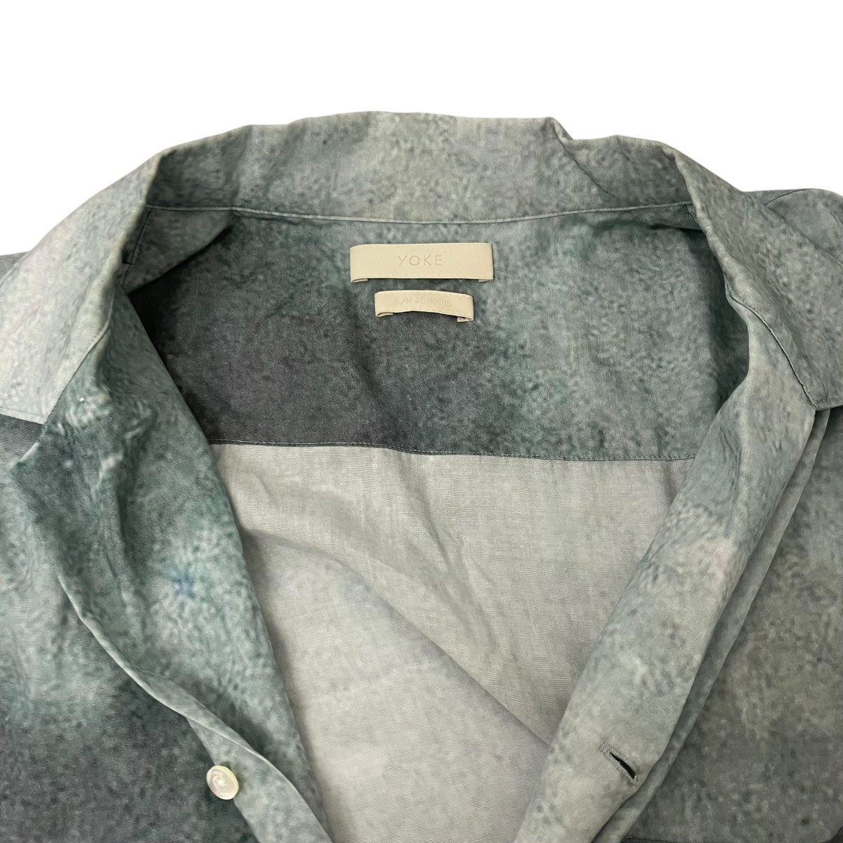 LANDSCAPE PRINTED OPEN COLLAR SHIRT プリントオープンカラーシャツ