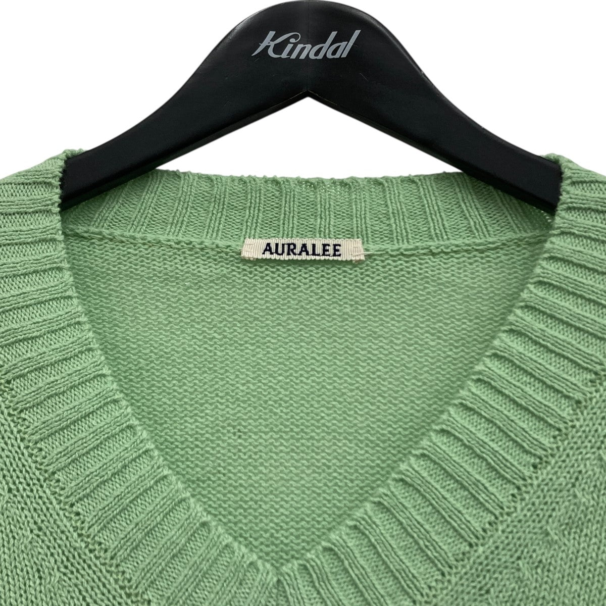 AURALEE サマーカシミヤニット 古着・中古-3枚目のアイテム画像