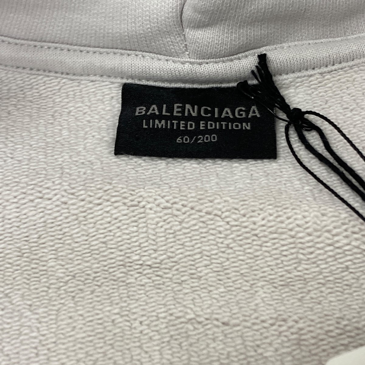 BALENCIAGA ストラップ付 BFRNDジップパーカー 古着・中古-5枚目のアイテム画像