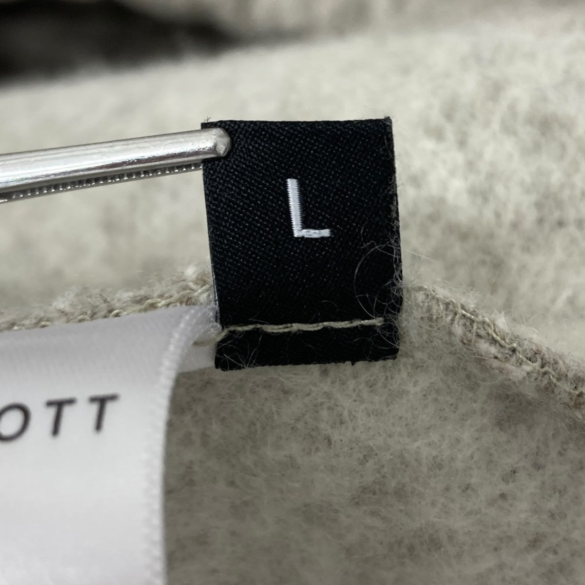 JOHN ELLIOTT カシミヤ混プルオーバーパーカー 古着・中古-6枚目のアイテム画像