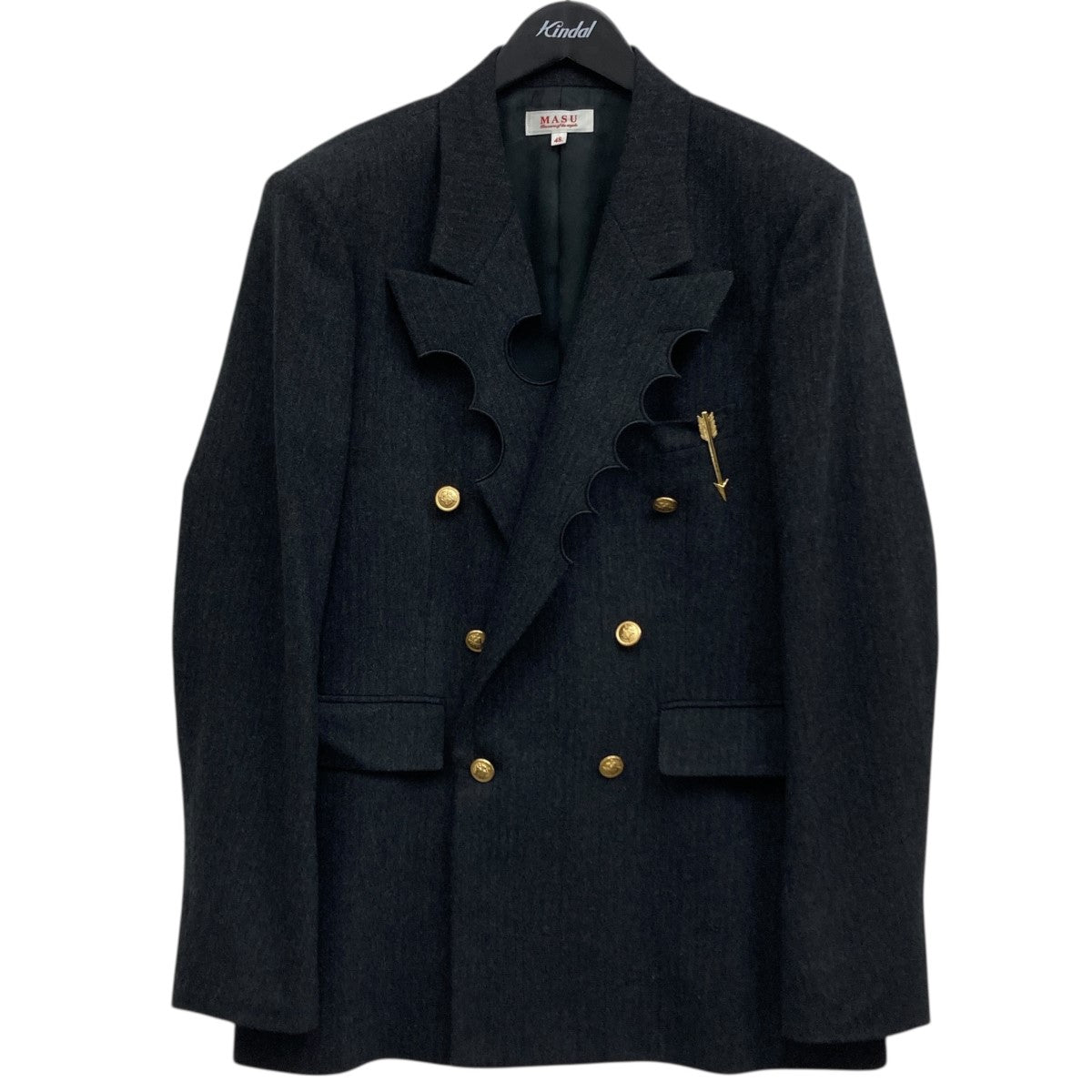 MASU(エムエーエスユー) テーラードジャケット M25F9JK001 ブラック