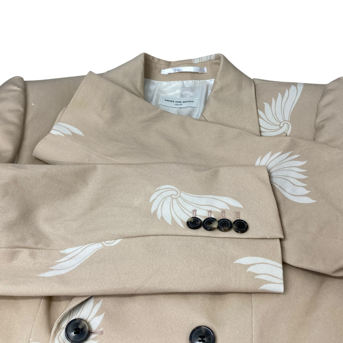 DRIES VAN NOTEN テーラードジャケット 古着・中古-4枚目のアイテム画像