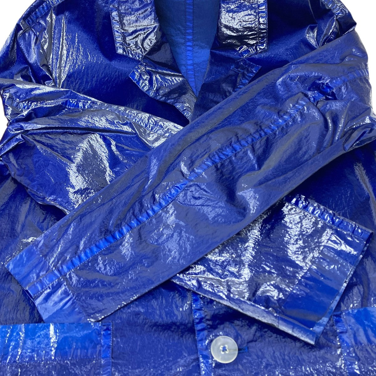 DRIES VAN NOTEN(ドリスヴァンノッテン) ナイロンビニール ハーフ