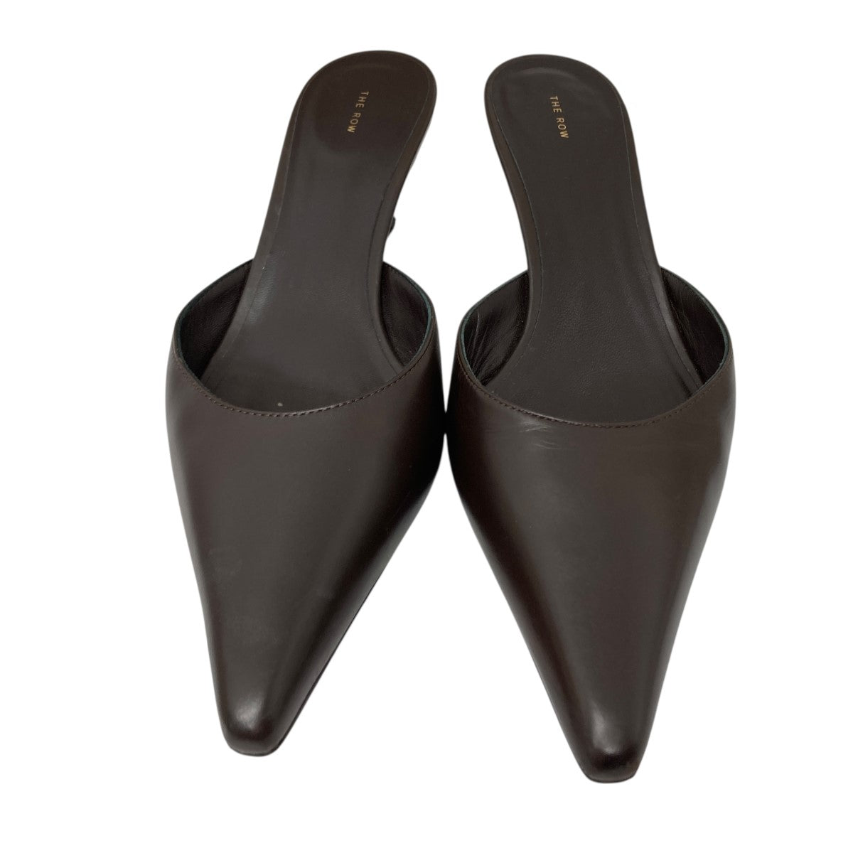 THE ROW ミュール THE ROW Signum leather mules | NET-A-PORTER
