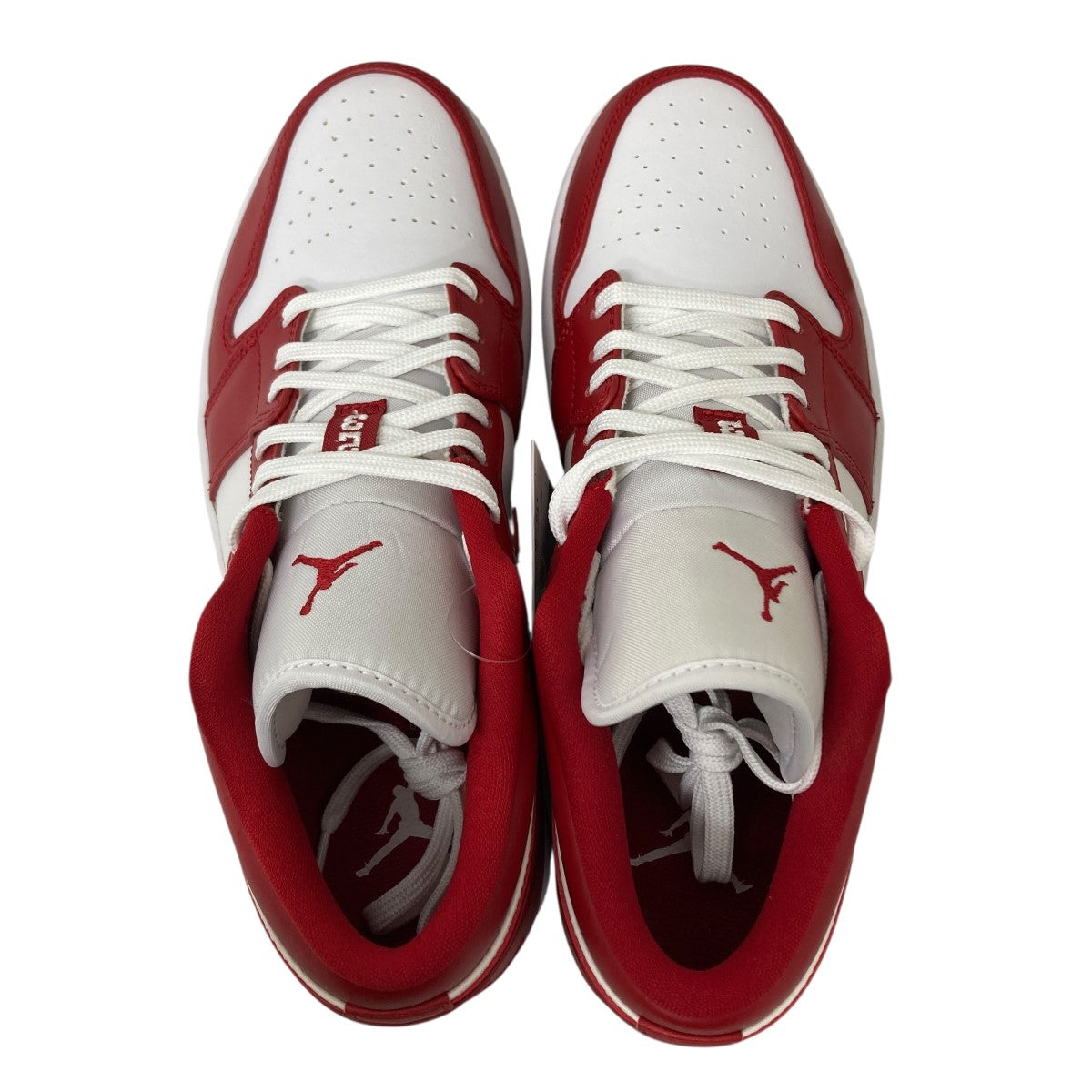 NIKE(ナイキ) AIR JORDAN 1 LOW 553558-611 レッド×ホワイト