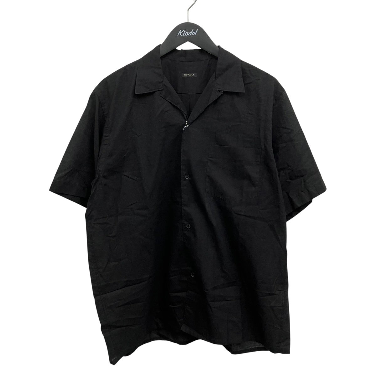 COMOLI オープンカラーシャツ 古着・中古-1枚目のアイテム画像