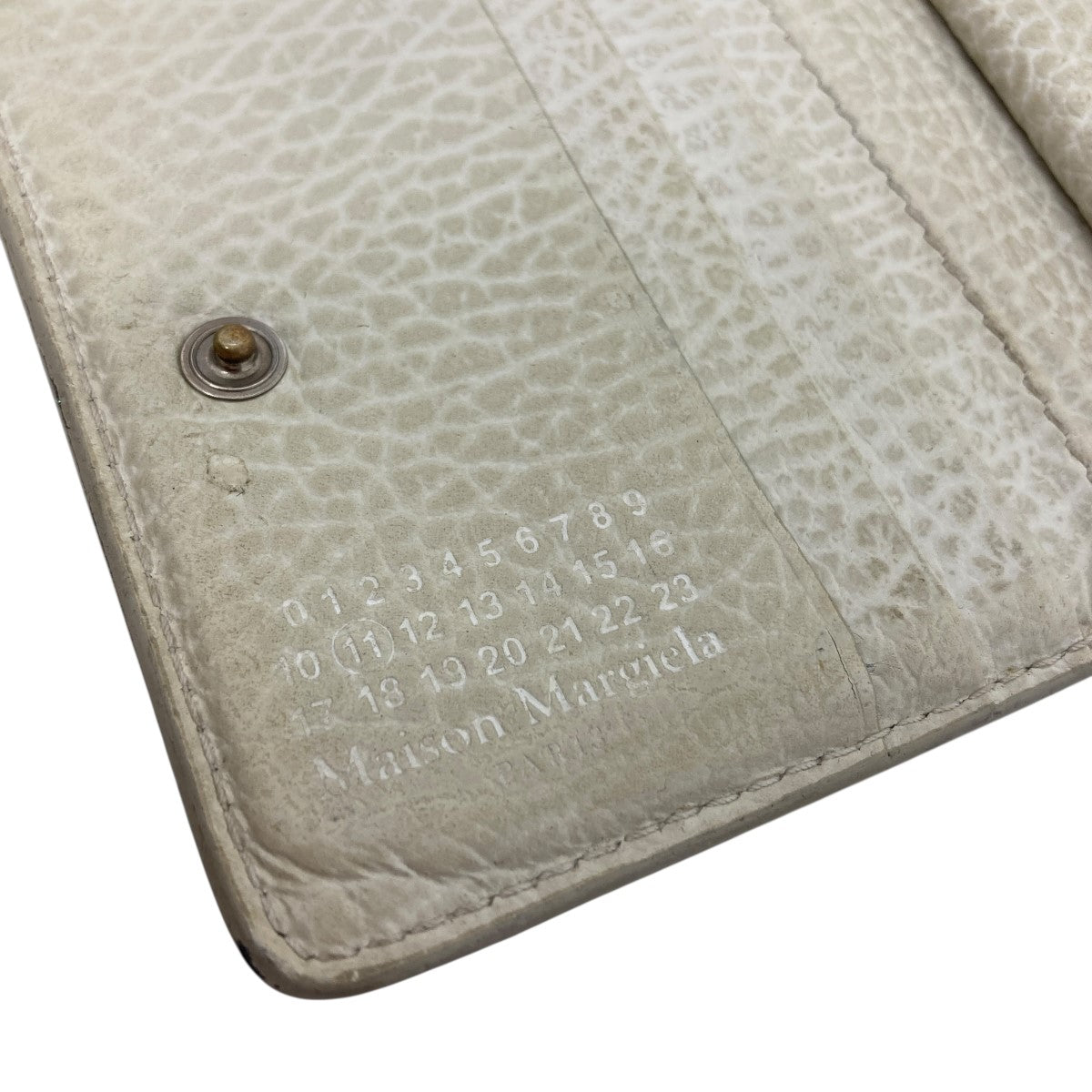 Maison Margiela(メゾンマルジェラ) 2つ折り財布 ホワイト サイズ