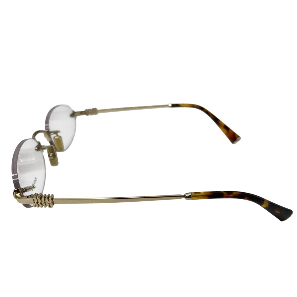 MIU MIU 眼鏡 古着・中古-3枚目のアイテム画像