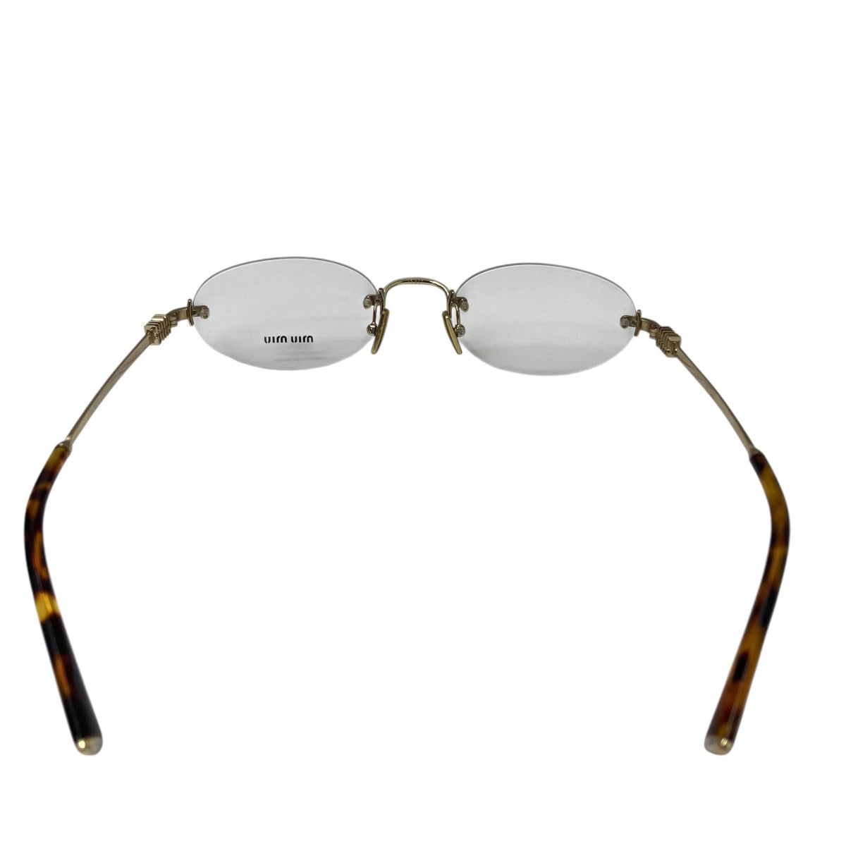 MIU MIU 眼鏡 古着・中古-4枚目のアイテム画像