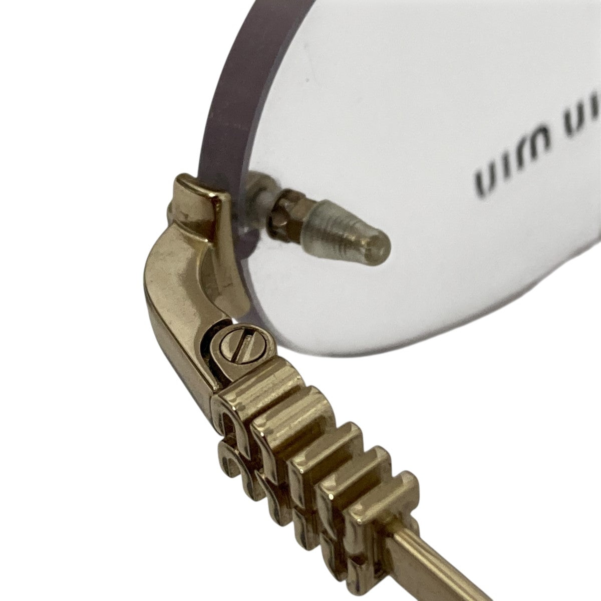 MIU MIU 眼鏡 古着・中古-6枚目のアイテム画像