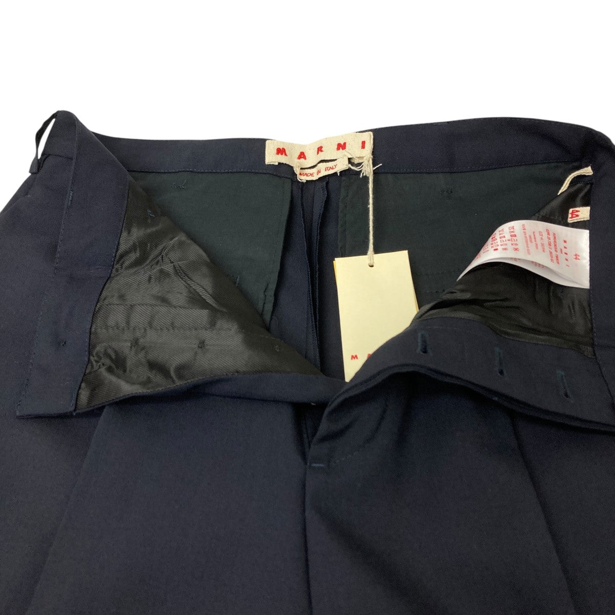 MARNI トロピカルウールスラックス MARNI - 【ラスト1点】 TROPICAL WOOL PANTS / トロピカルウール