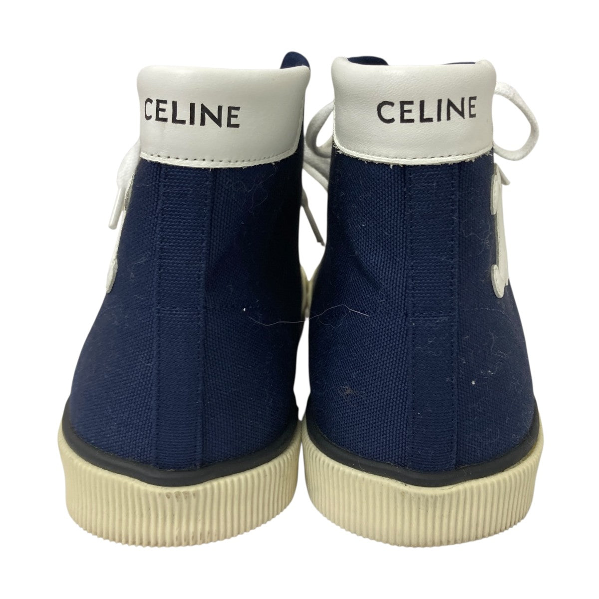 CELINE(セリーヌ) ハイカットスニーカー LK 0291 ネイビー サイズ 38