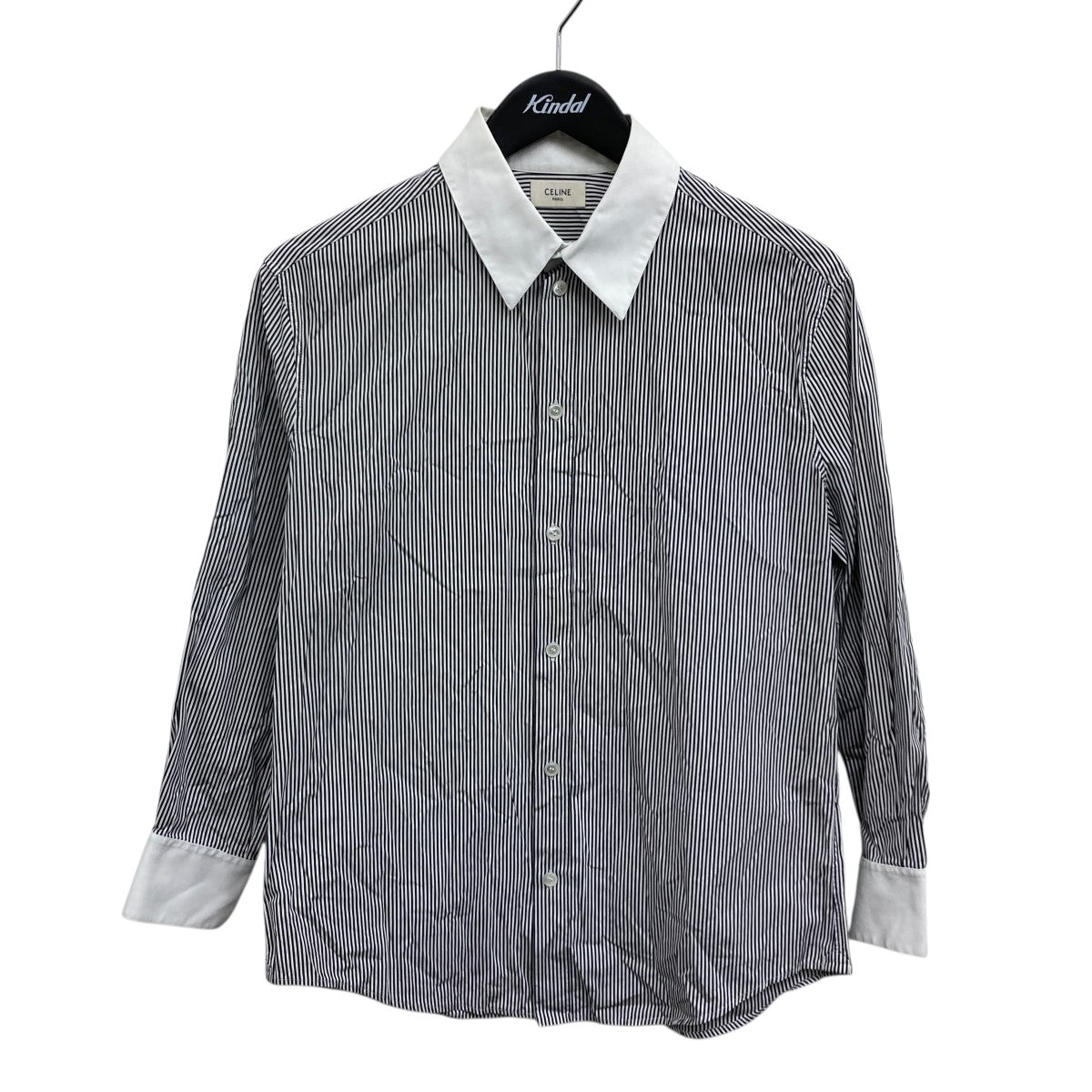 CELINE ストライプシャツ 古着・中古-1枚目のアイテム画像
