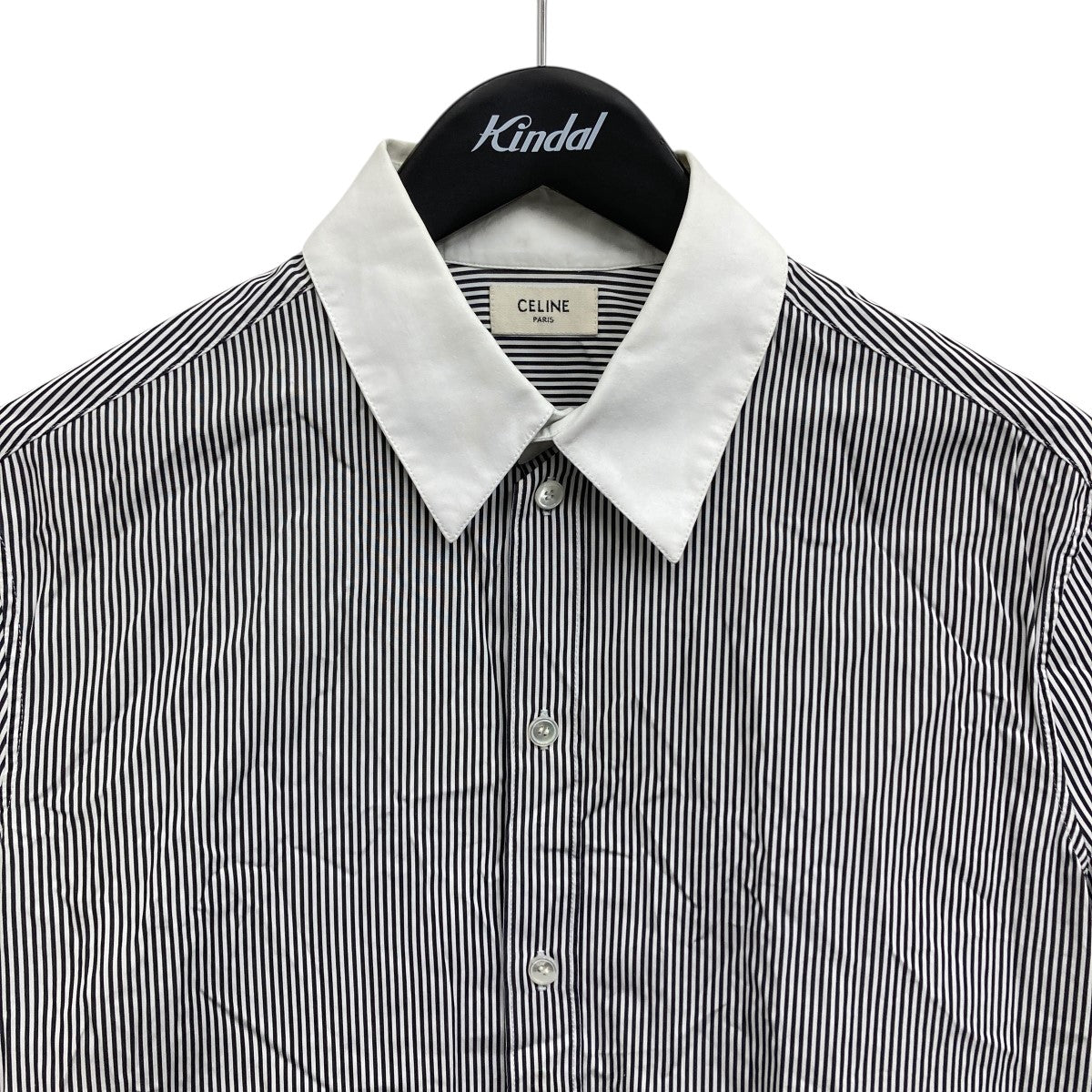 CELINE ストライプシャツ 古着・中古-3枚目のアイテム画像