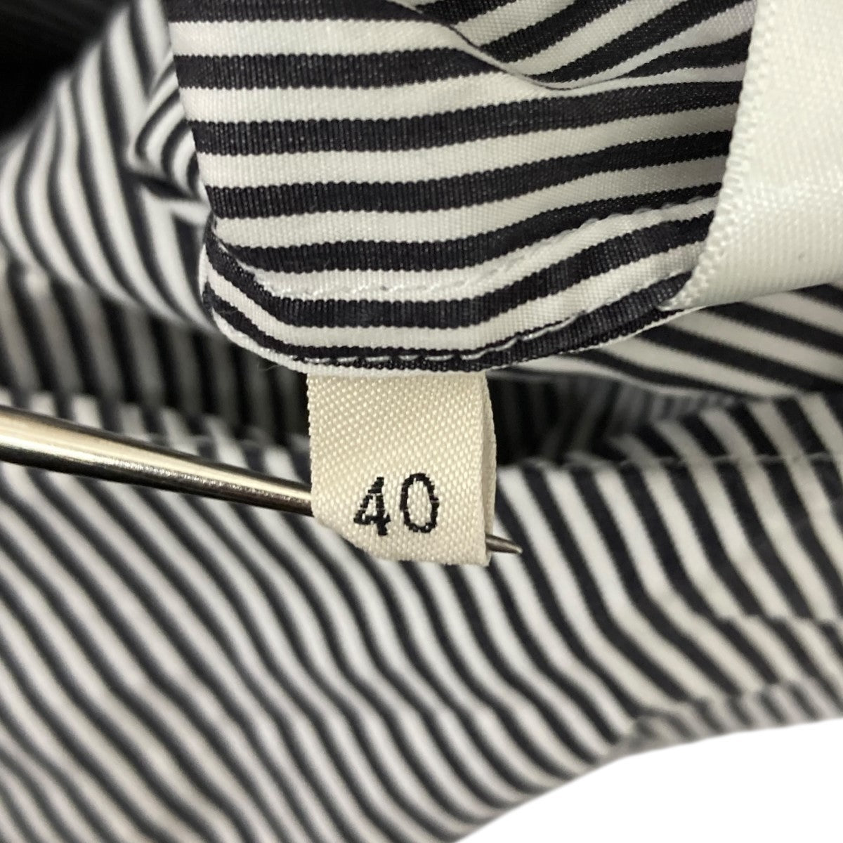 CELINE ストライプシャツ 古着・中古-8枚目のアイテム画像