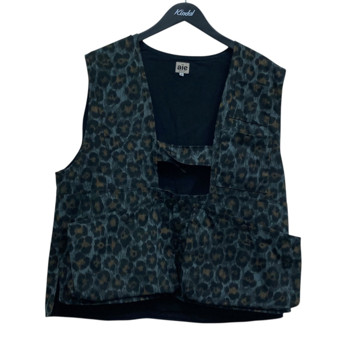 AiE(エーアイイー) レオパードベスト 0T690 グリーン サイズ XL