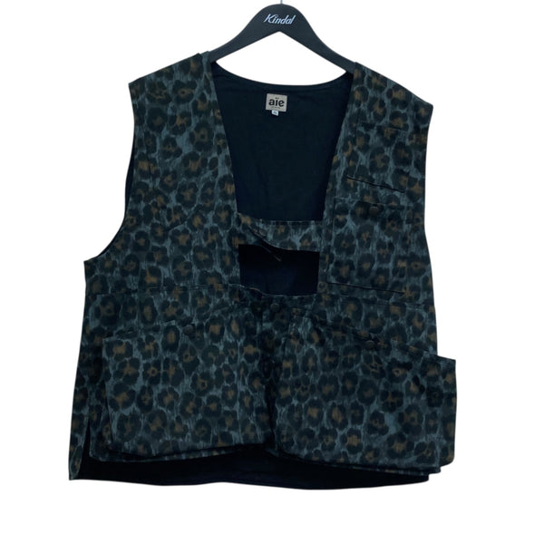 AiE(エーアイイー) レオパードベスト 0T690 グリーン サイズ XL