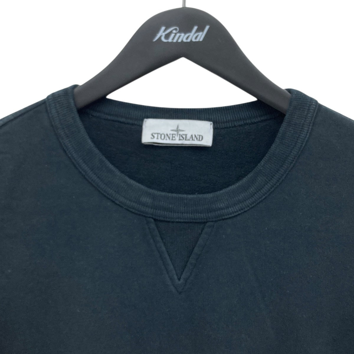 STONE ISLAND(ストーンアイランド) クルーネックスウェット ブラック