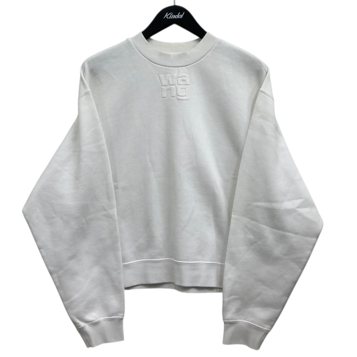 ALEXANDER WANG ．T クルーネックスウェット ホワイト サイズ S