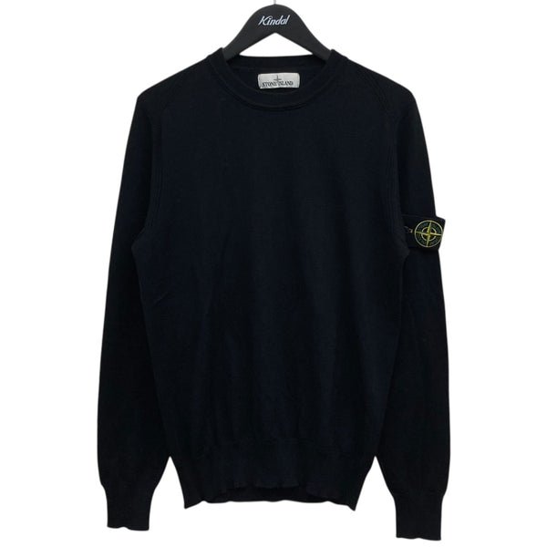 STONE ISLAND(ストーンアイランド) クルーネックニット ブラック