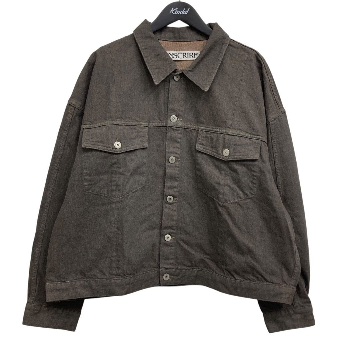 値下げ　inscrire オーバーサイズデニムジャケット　38 セール】INSCRIRE / デニム ジャケット（デニムジャケット）｜INSCRIRE