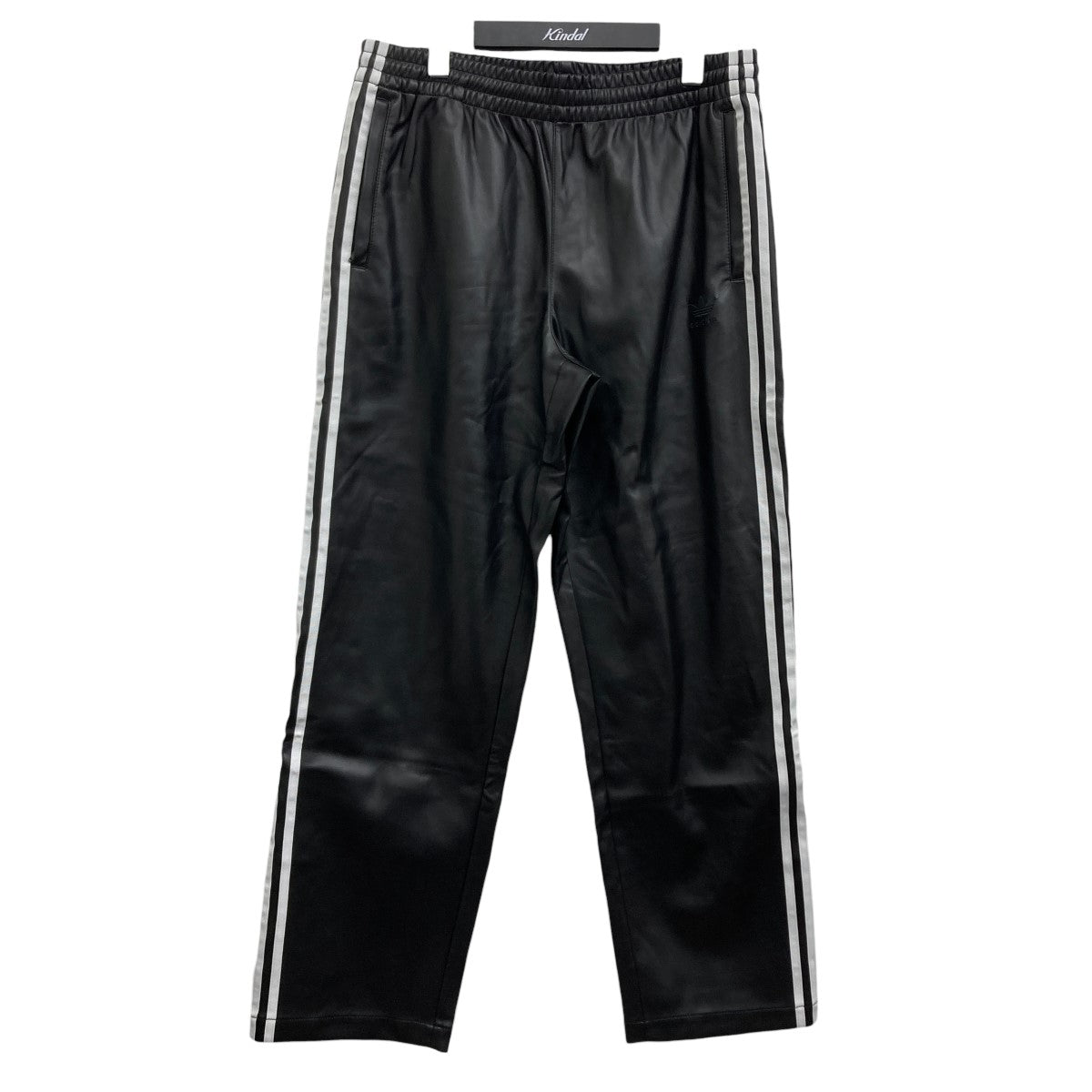 adidas(アディダス) フェイクレザーパンツ 62759440-60-A54 ブラック