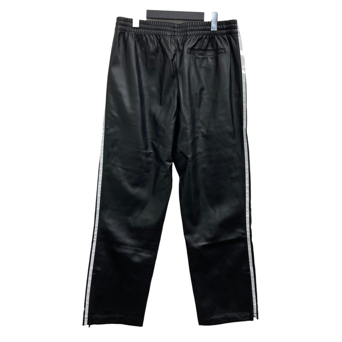 adidas(アディダス) フェイクレザーパンツ 62759440-60-A54 ブラック