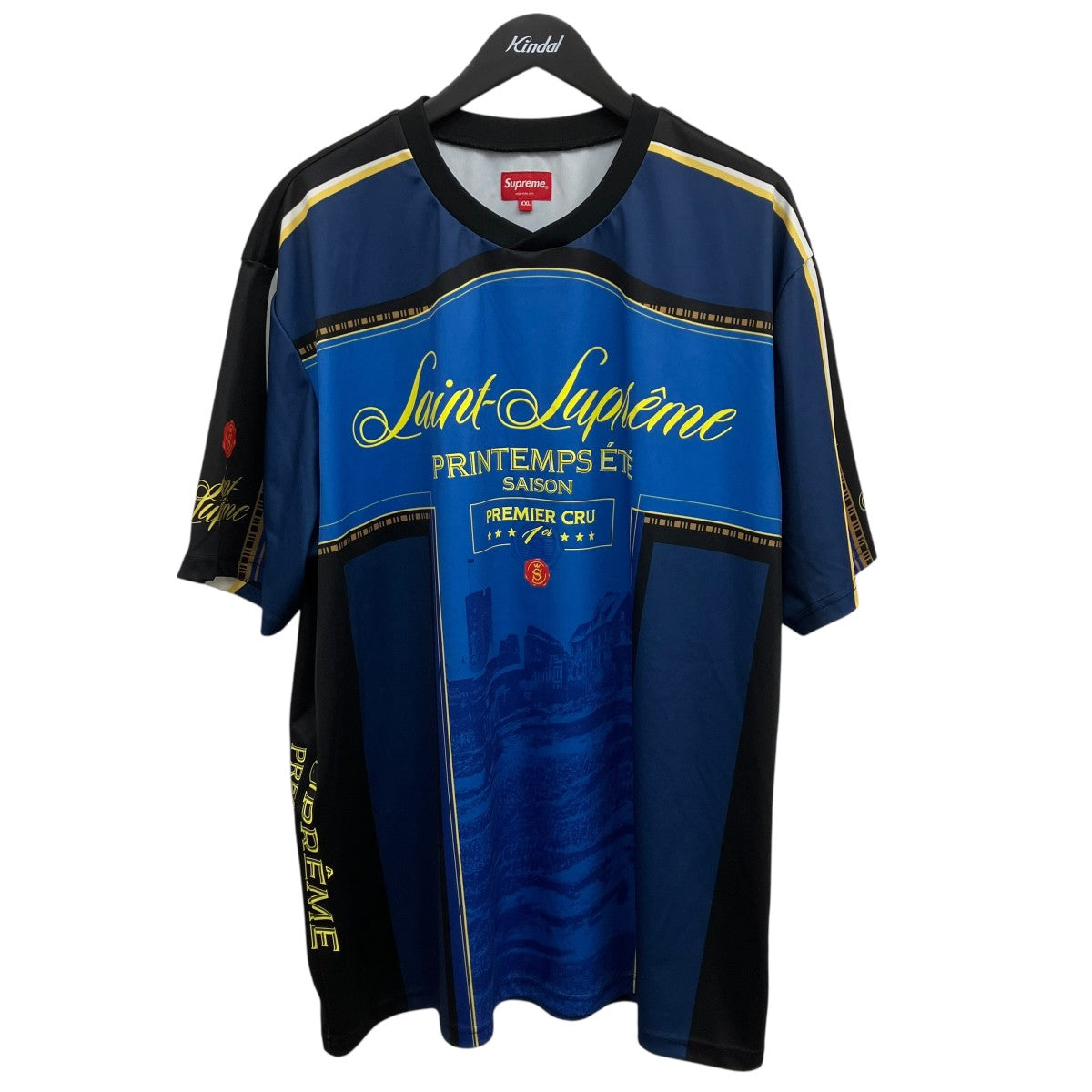 Supreme サッカーTシャツ 古着・中古-1枚目のアイテム画像