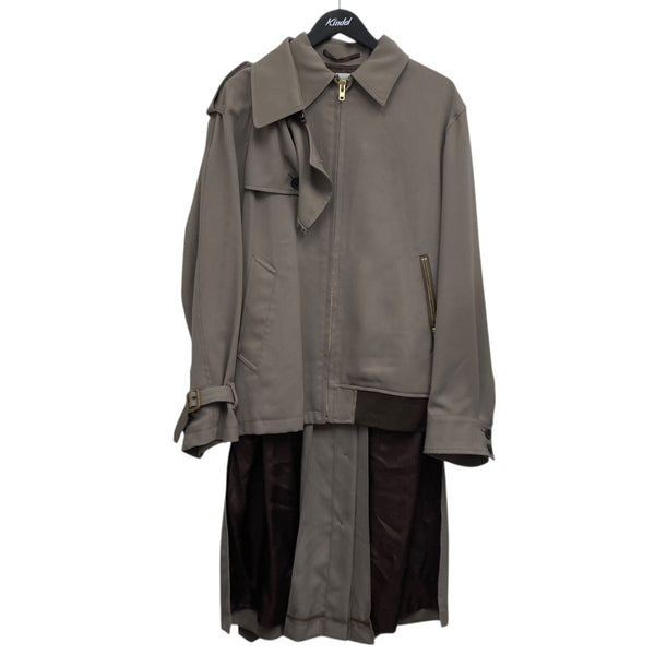 KOLOR(カラー) ドッキングコート 22WCM-C09107 ベージュ サイズ 2