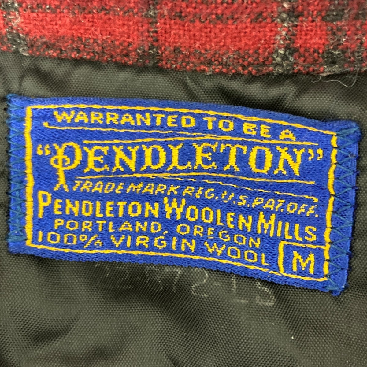 PENDLETON チェックネルシャツ 古着・中古-5枚目のアイテム画像