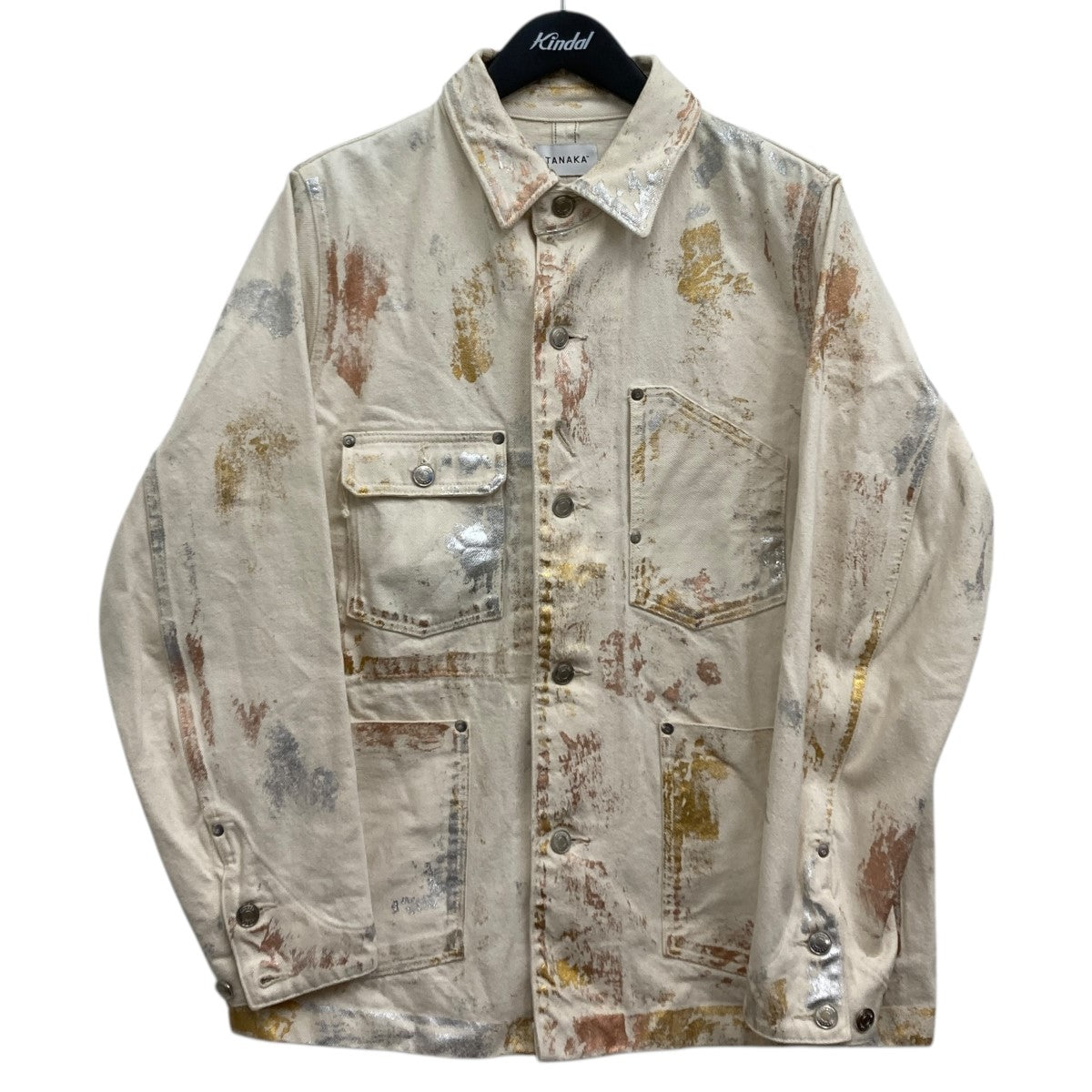 TANAKA(タナカ) THE WORK JEAN JACKET コーティングデニムジャケット