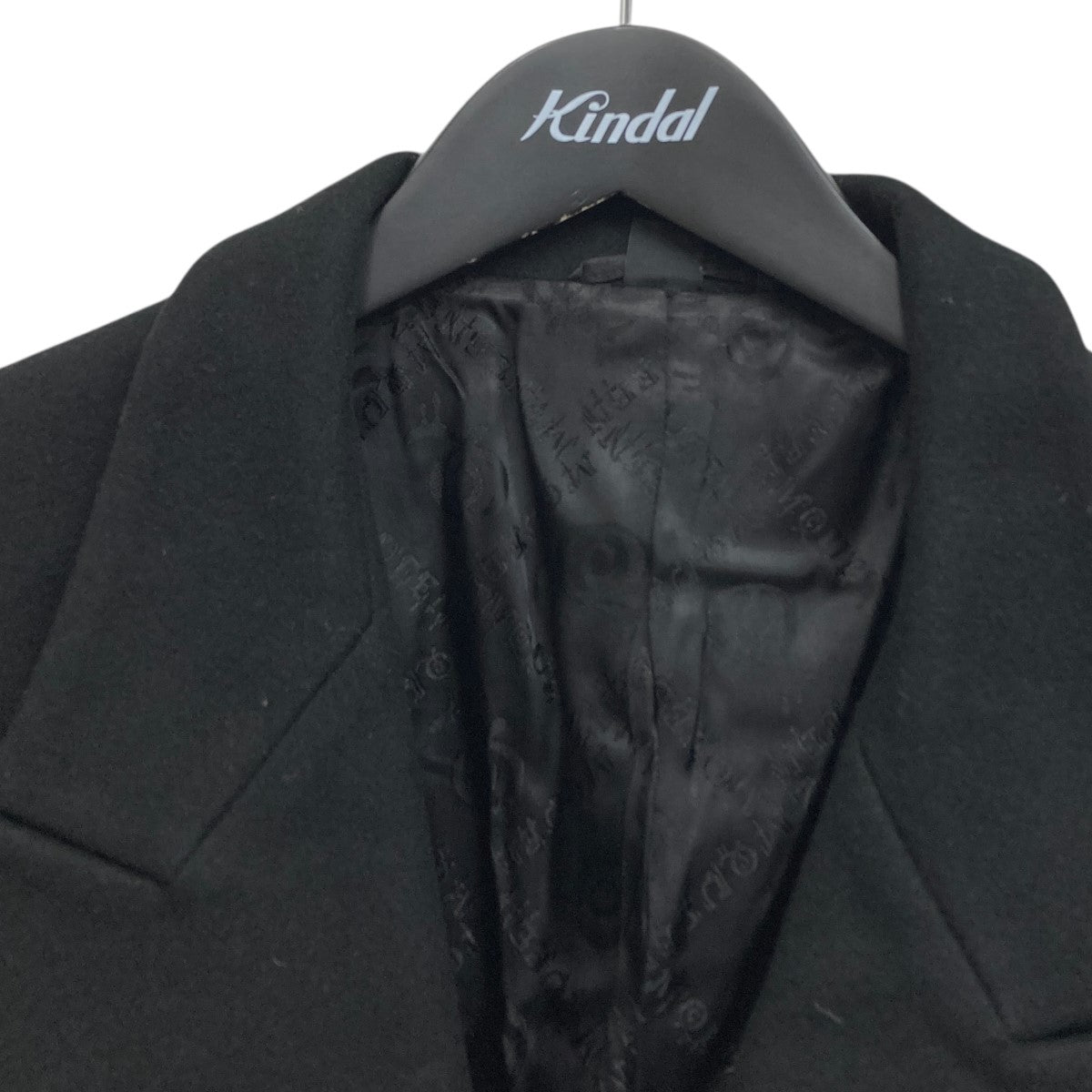 【アレキサンダー・マックイーン】 カシミヤ混チェスターコート　44(S〜M) アレキサンダー・マックイーン】 カシミヤ混チェスターコート 44(S〜M