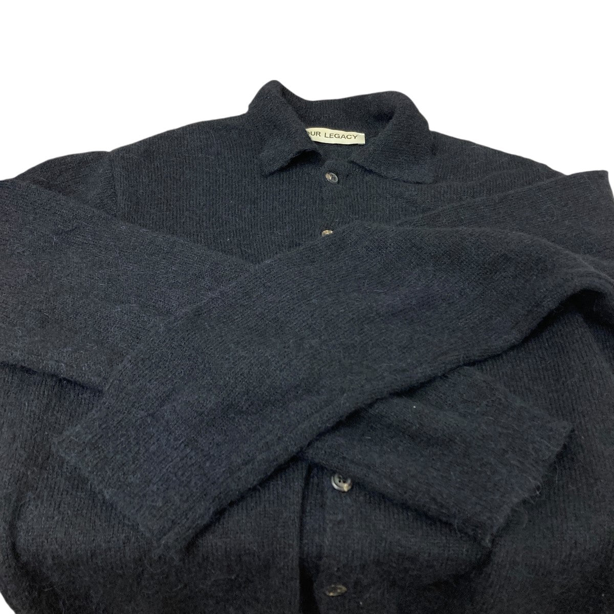 OUR LEGACY(アワーレガシー) EVENING POLO ニットポロカーディガン