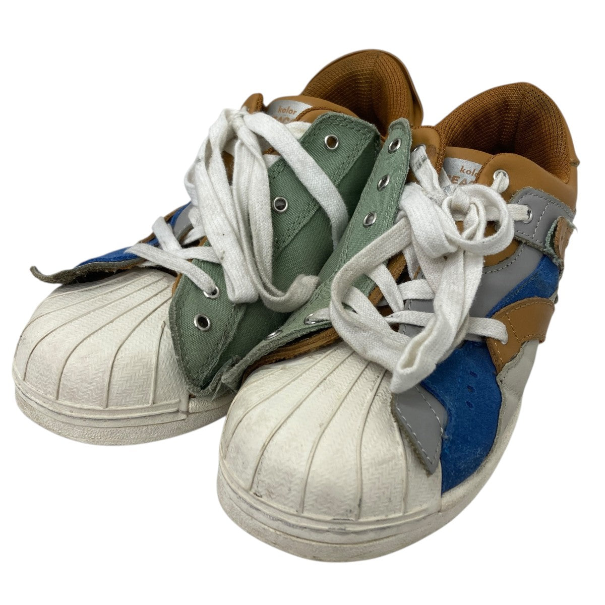 KOLOR(カラー) 25SS レザーサンダル 25SCM-A02502 ブラウン サイズ