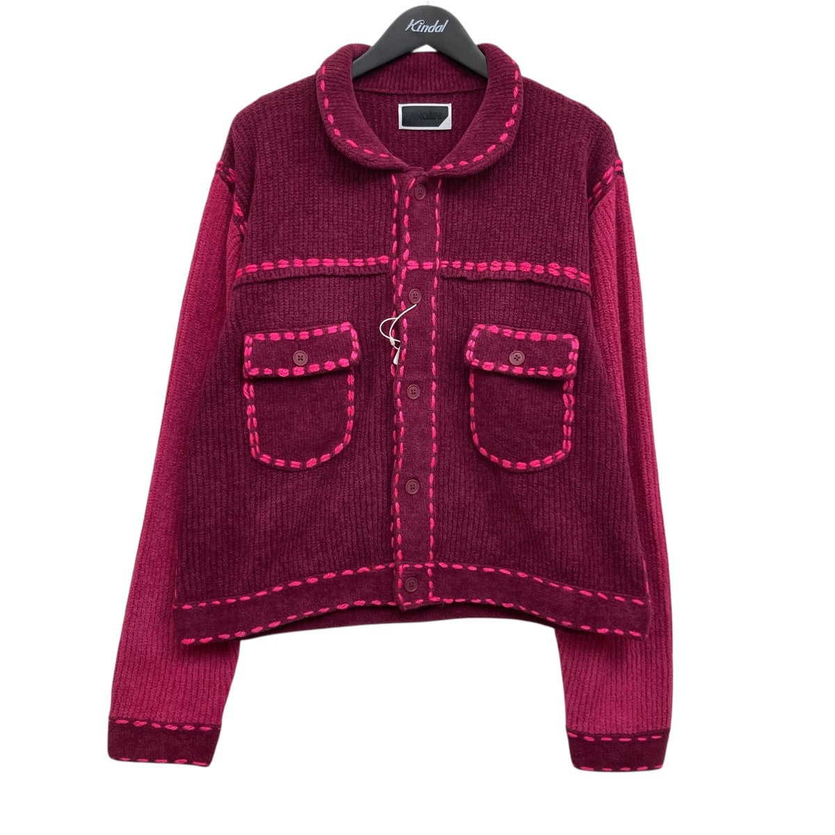 PHINGERIN(フィンガリン) ニットカーディガン PD-252-KN-011 ピンク