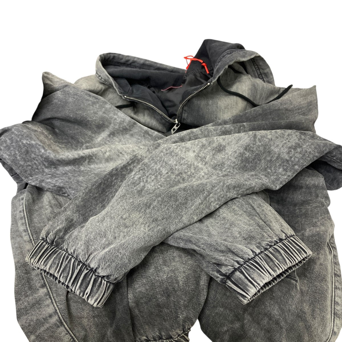 DIESEL D-OFFY-S デニムフーデッドジャケット 古着・中古-4枚目のアイテム画像