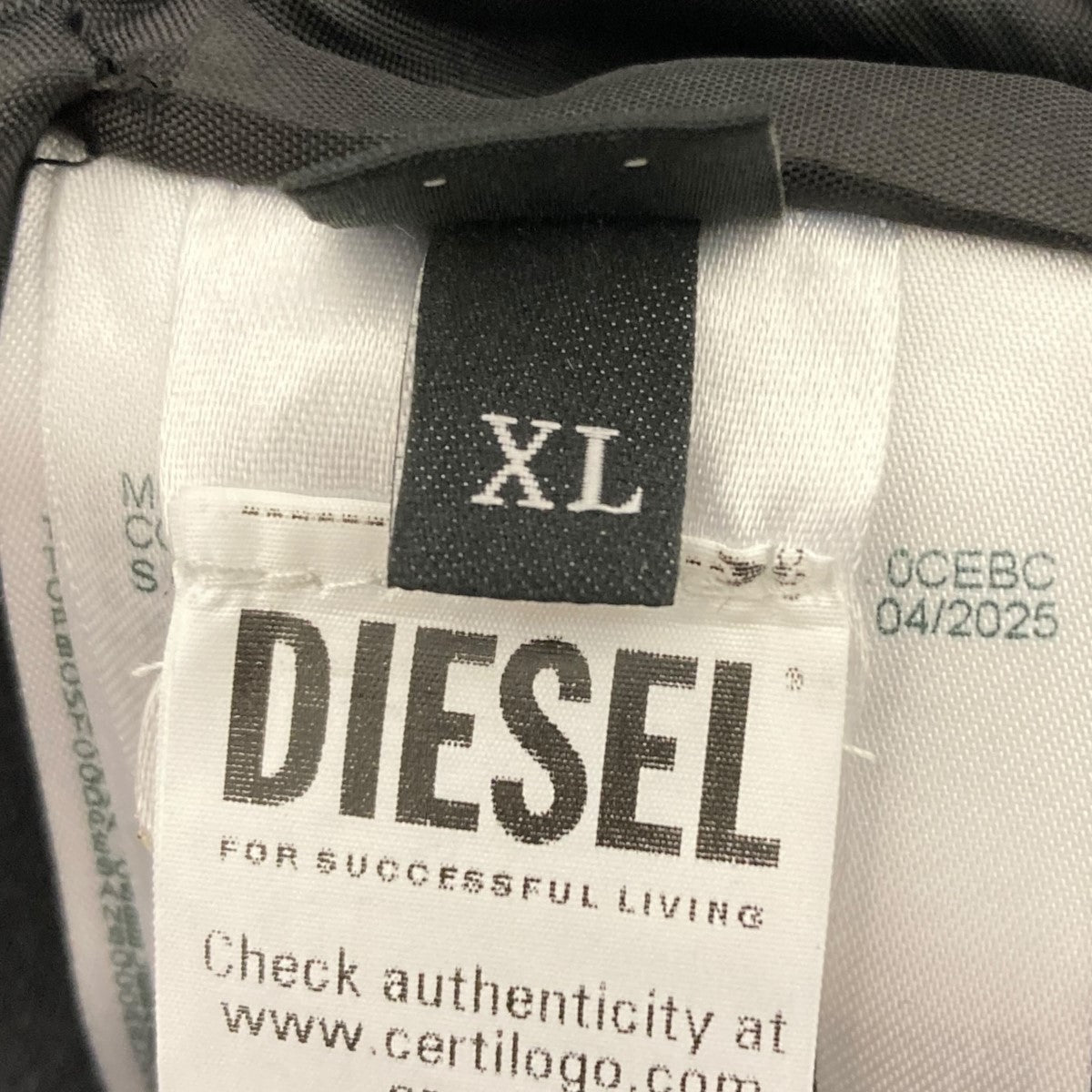 DIESEL D-OFFY-S デニムフーデッドジャケット 古着・中古-5枚目のアイテム画像