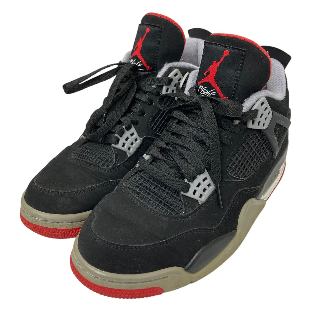 Nike Air Jordan 4 Retro Bred ミッドカットスニーカー