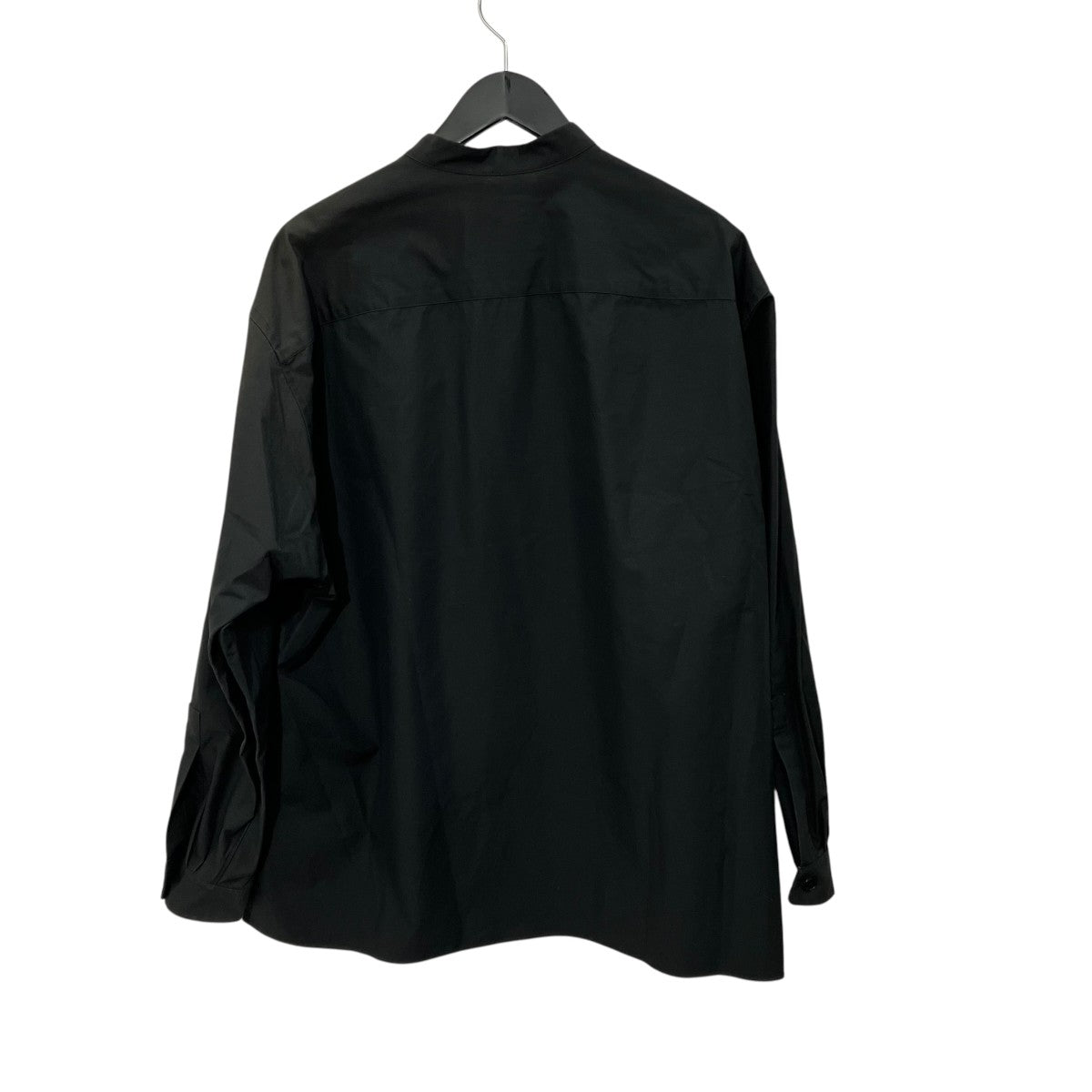 H BEAUTY＆YOUTH TYPEWRTER BAND SLIT SHIRTバンドカラーシャツ1211-250-7715 古着・中古-2枚目のアイテム画像