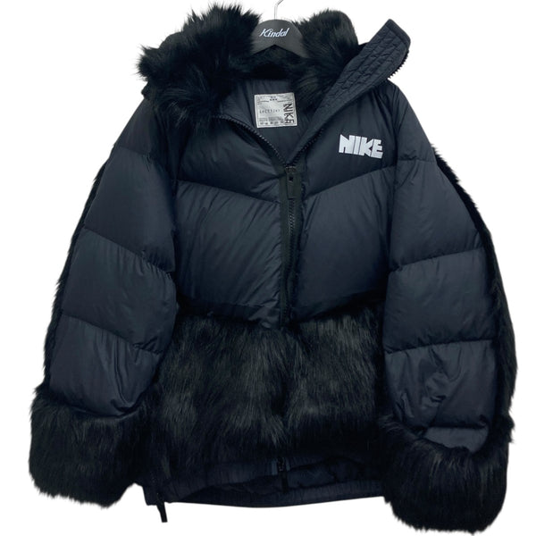 NIKE×sacai ダウンジャケット CT3267-010 ブラック サイズ M｜【公式
