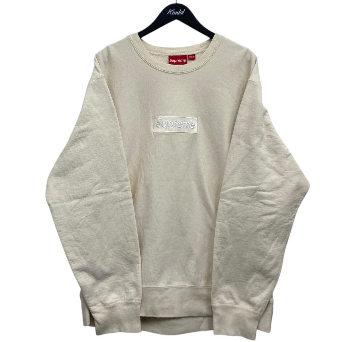Supreme ボックスロゴクルーネックスウェット 古着・中古-1枚目のアイテム画像