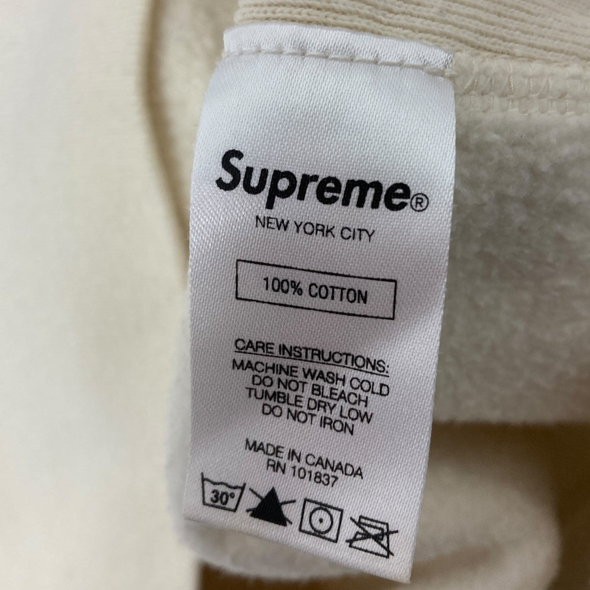 Supreme ボックスロゴクルーネックスウェット 古着・中古-6枚目のアイテム画像