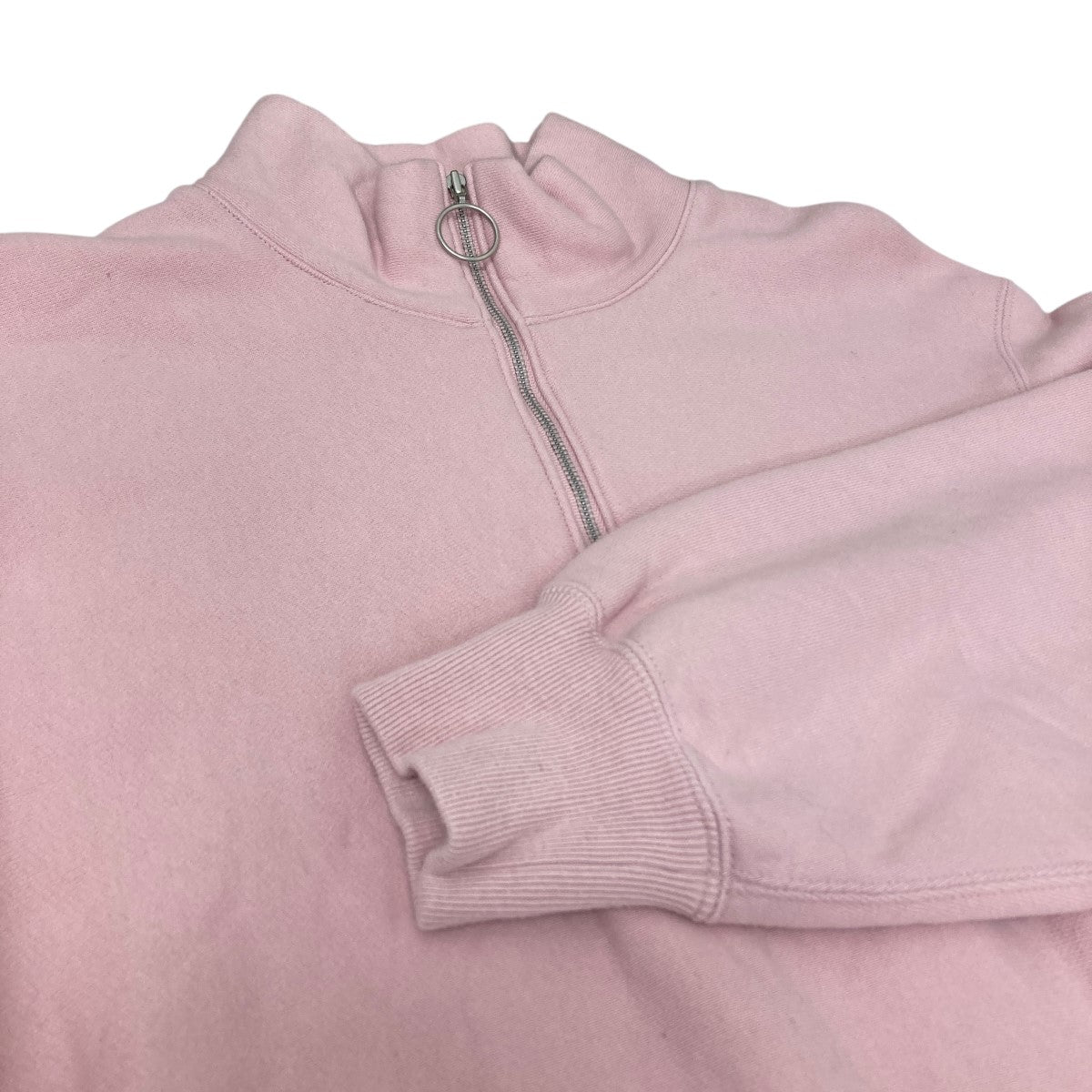 PHEENY(フィーニー) ハーフジップスウェット PS24-CS01 ピンク サイズ